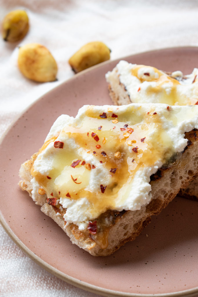 Mayapple Ricotta Toast
