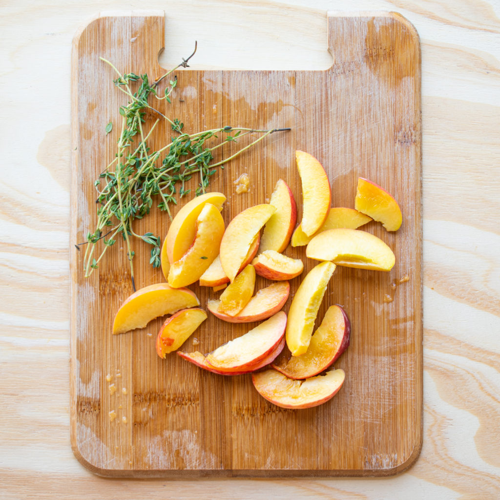 Peach Pickled Chanterelles