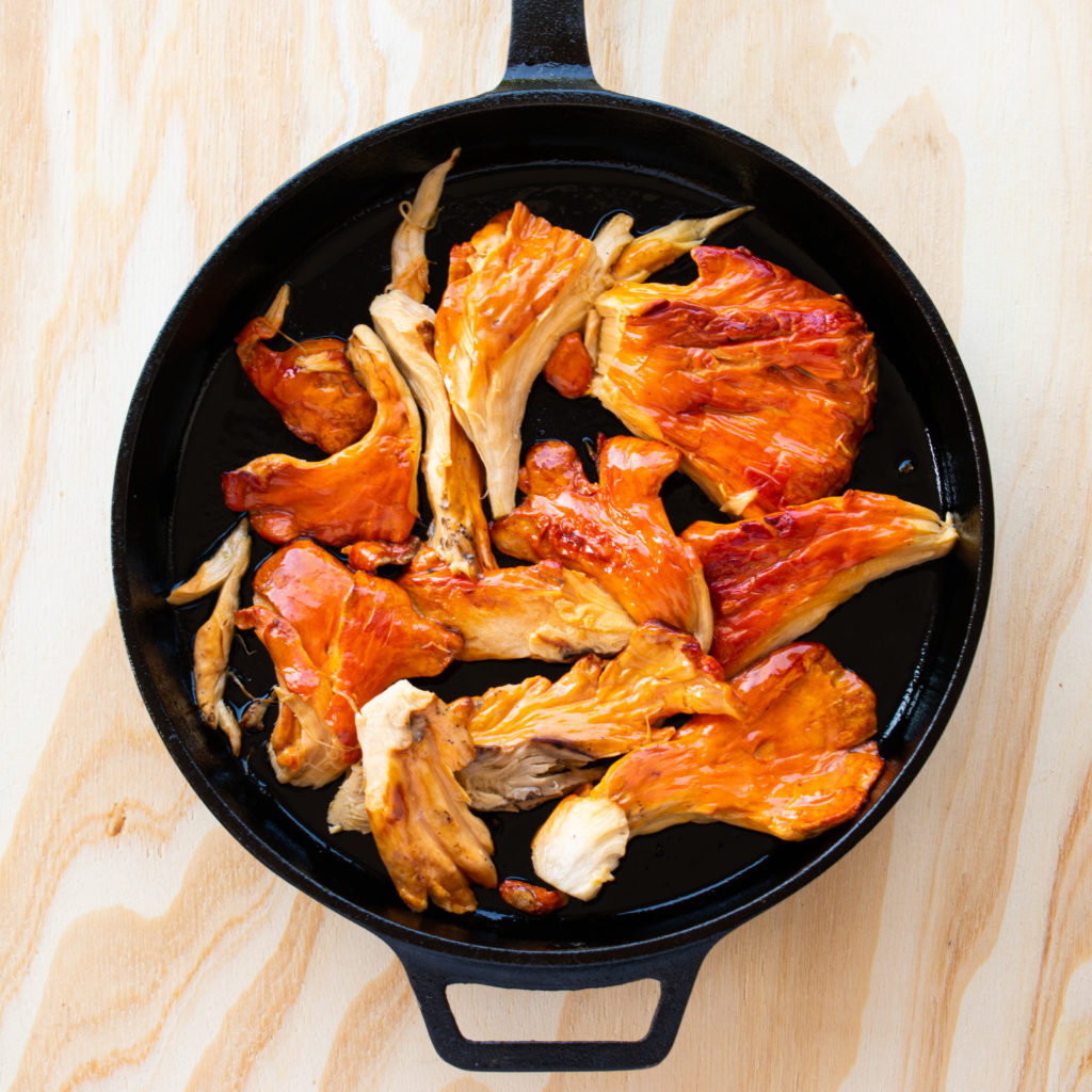 Chicken of the Woods Coconut Curry